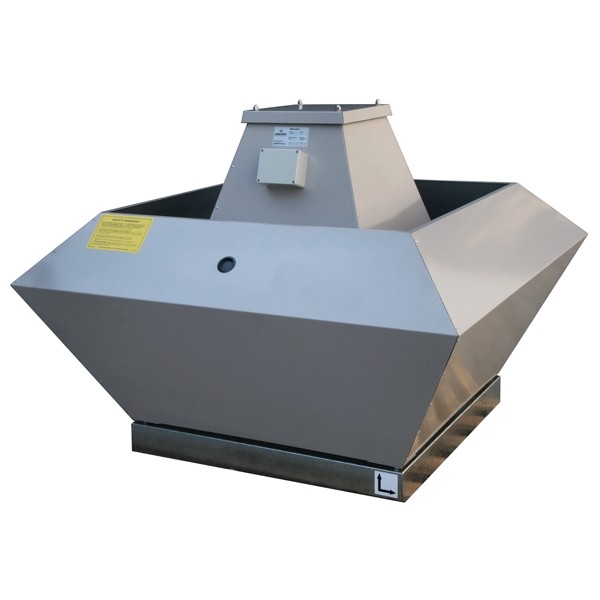 Roof Mounted Centrifugal TEFC Fan Vertical Discharge